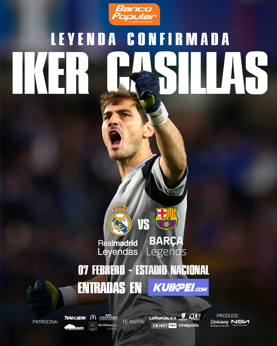 IKER CASILLAS SE SUMA A LAS LEYENDAS